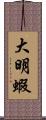 大明蝦 Scroll