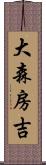 大森房吉 Scroll