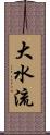 大水流 Scroll