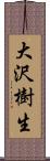 大沢樹生 Scroll
