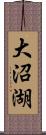 大沼湖 Scroll