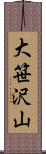 大笹沢山 Scroll