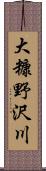 大糠野沢川 Scroll