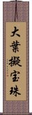 大葉擬宝珠 Scroll