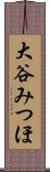 大谷みつほ Scroll