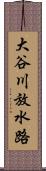大谷川放水路 Scroll