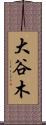 大谷木 Scroll