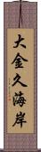 大金久海岸 Scroll