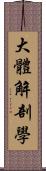 大體解剖學 Scroll