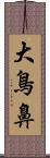 大鳥鼻 Scroll