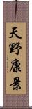 天野康景 Scroll