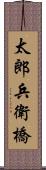 太郎兵衛橋 Scroll