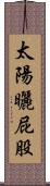 太陽曬屁股 Scroll