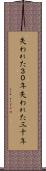 失われた３０年 Scroll