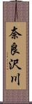 奈良沢川 Scroll