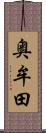 奥牟田 Scroll
