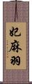 妃麻羽 Scroll