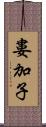 婁加子 Scroll
