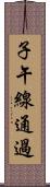 子午線通過 Scroll
