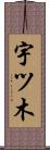 宇ツ木 Scroll