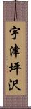 宇津坪沢 Scroll