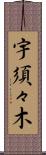 宇須々木 Scroll