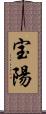 宝陽 Scroll