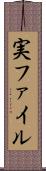 実ファイル Scroll
