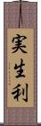 実生利 Scroll