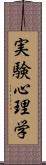 実験心理学 Scroll