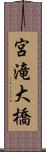 宮滝大橋 Scroll