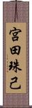 宮田珠己 Scroll