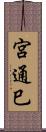 宮通巳 Scroll