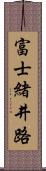 富士緒井路 Scroll