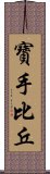 寶手比丘 Scroll