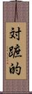 対蹠的 Scroll