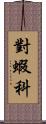 對蝦科 Scroll