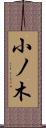 小ノ木 Scroll