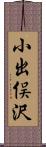 小出俣沢 Scroll