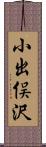 小出俣沢 Scroll