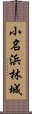 小名浜林城 Scroll