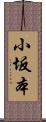小坂本 Scroll