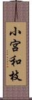 小宮和枝 Scroll