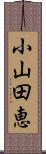 小山田恵 Scroll