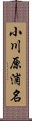 小川原浦名 Scroll