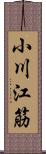 小川江筋 Scroll