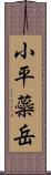 小平蘂岳 Scroll