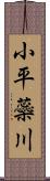 小平蘂川 Scroll