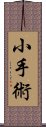 小手術 Scroll