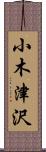 小木津沢 Scroll
